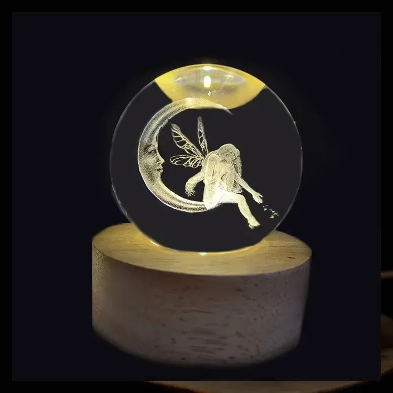 StellarGlow Crystal Lamp