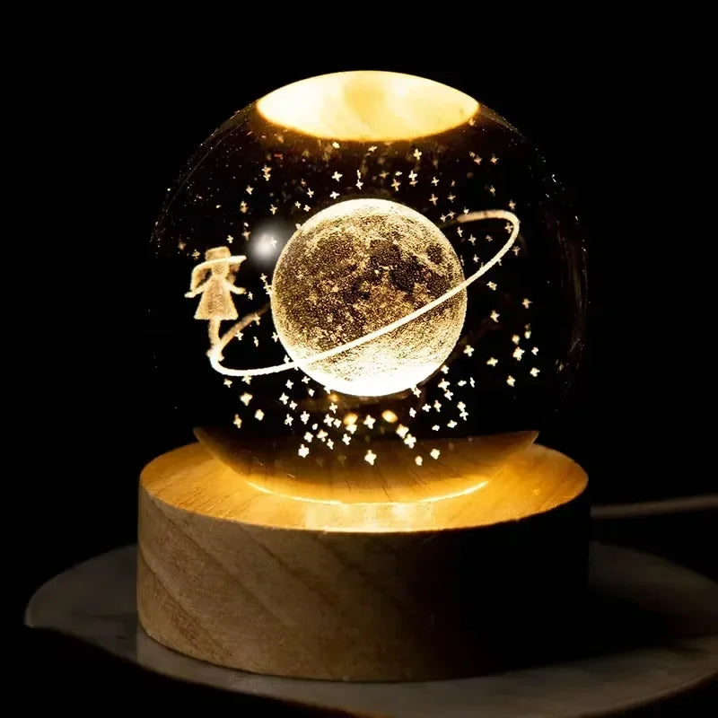 StellarGlow Crystal Lamp