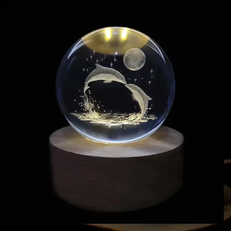 StellarGlow Crystal Lamp