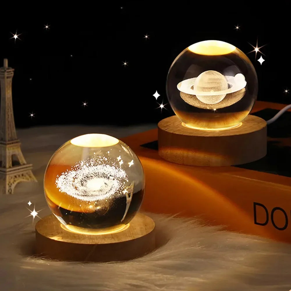 StellarGlow Crystal Lamp